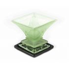 Satin Art Glass Centerpiece