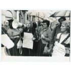 The Protest - Historical Photograph About the Feminist Movement 