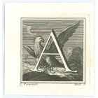 Antiquities of Herculaneum -  Alphabet  L