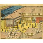 Wandering Monks in the Courtyard of Konoura