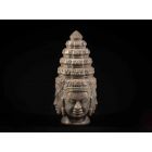 Grey Jade Indo - Chinese sculpture