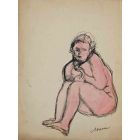 Crouched Nude