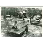 Vacation time in The us- Vintage Photograph
