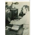 An American Amateur Radio Operator- American Vintage Photograph