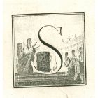 Capital letter for the Antiquities of Herculaneum Exposed
