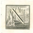 Capital Letter from the Antiquities of Herculaneum Exposed