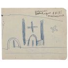 Sketch of the Abbey of Montmajour