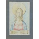 Portrait of Virgin Mary
