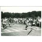 Olympic Women 100 Meter - American Vintage Photograph