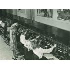 Telephone System - American Vintage Photograph