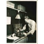 Modern Newspaper Plant - American Vintage Photograph