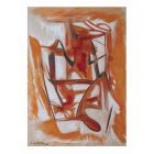 Orange abstract Composition