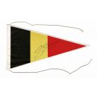 Belgian Pennant Autographed by Gaston Eyskens