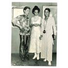 Helmut Berger, Rosetta Acerbi, and Aliza Azar - Vintage Photograph