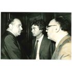 Claudio Martelli and Valerio Zanone- Vintage Photograph