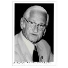 Albert Sabin Photographic Portrait and Dedication