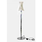 Vintage Floor Lamp Metal and Glass - Italy 1970s