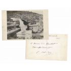 Photographic Portrait and Autograph of Camille Saint-Saëns