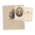 Photographic Portrait and Autograph by Hans von Bülow