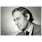Photographic Portrait and Autograph of Gian Carlo Menotti