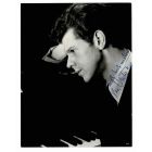 Photographic Portrait and Signature of Van Cliburn
