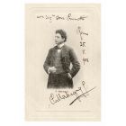 Photographic Portrait and Signature by Pietro Mascagni