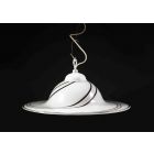 Murano Black and White Lamp