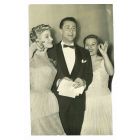 Portrait of Miranda Martino and Enzo Tortora -  Vintage Photo 