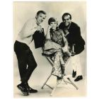 Gewer Champion, Julie Andrews and Harry Belafonte - Vintage Photo