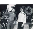 Gianni Morandi and Giuseppe Savoldi - Vintage Photo