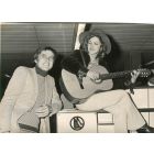 Gianni Morandi and Marcella Martoli - Vintage Photo
