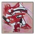 Pink and Red Composition 