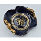 Blue Gilded Tray