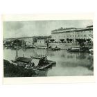 Tiber River View  in Rome - Vintage Photograph  