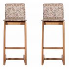 Pair of Vintage Stools Italian Production, 1960s