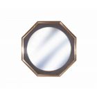 Vintage Brass Wall Mirror