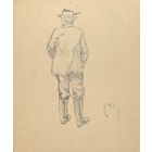 The Man with a feather Hat