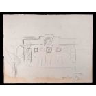 Country House with Clock
