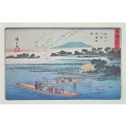 Boatmen - Eight Scenic Spots Along Sumida River 