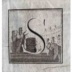 Antiquities of Herculaneum  - Letter of the Alphabet  S