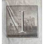 Antiquities of Herculaneum  - Letter of the Alphabet I