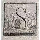Antiquities of Herculaneum  - Letter of the Alphabet S