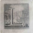 Antiquities of Herculaneum  - Letter of the Alphabet L