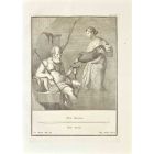 Ancient Roman Scene  from "Antiquities of Herculaneum"