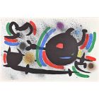 Miró Lithographe I - Plate X