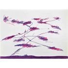 Abstract Violet Composition
