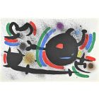 Miró Lithographe I - Plate X