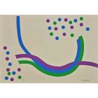 Abstract Composition With Three Lines