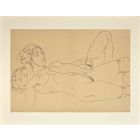 Two Reclining Nude Girls
