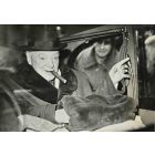 Winston Churchill - Vintage b/w Photo  